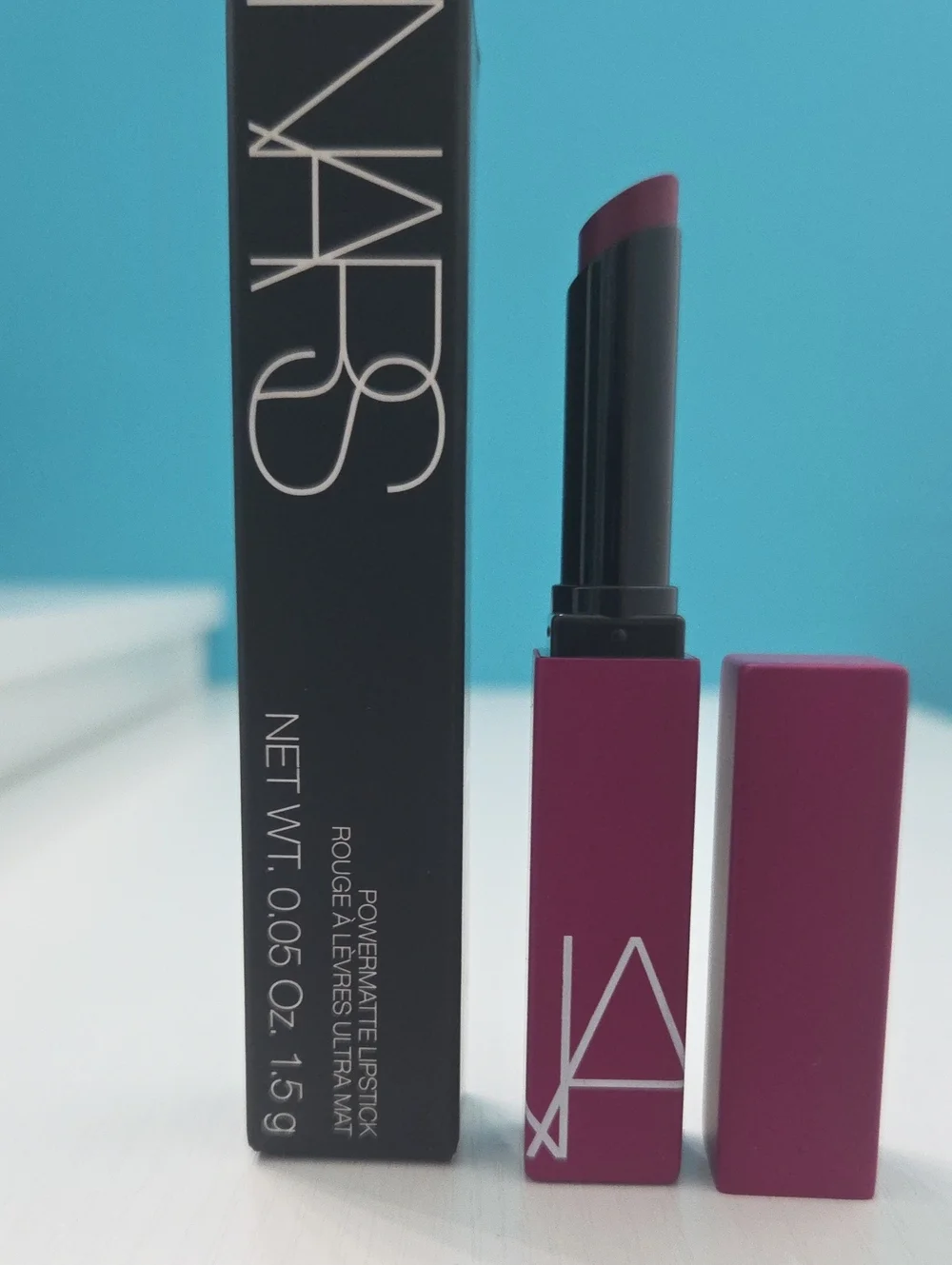 NARS Powermatte Slim Lipstick — Plum Berry Warm Leatherette